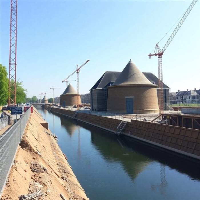 Nombre de Tuiles Canal au M²