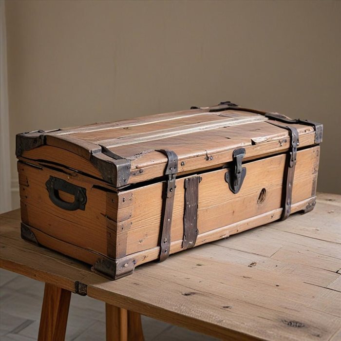 Restauration d'une Malle en Bois