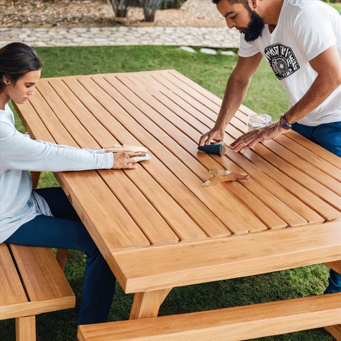 Restauration de Table en Bois