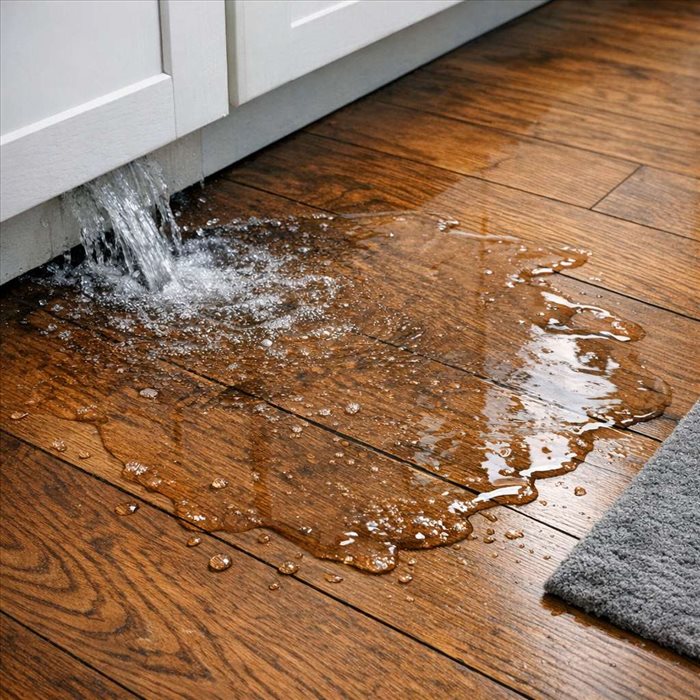 Détecter une fuite d'eau dans une maison ancienne