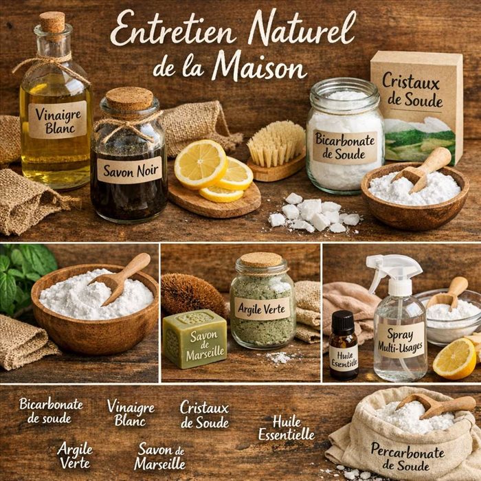 Entretien naturel de la maison : les astuces pour ne plus dépenser une fortune