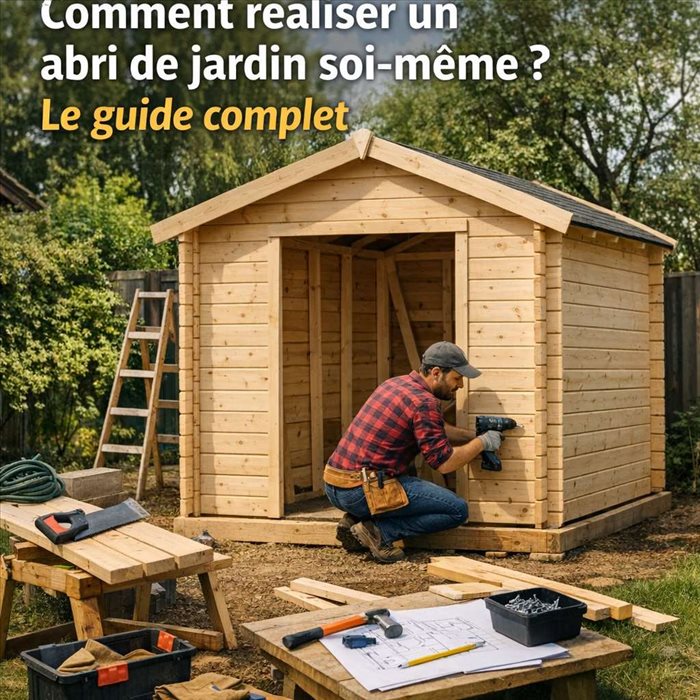 Comment réaliser un abri de jardin soi-même ? Guide complet