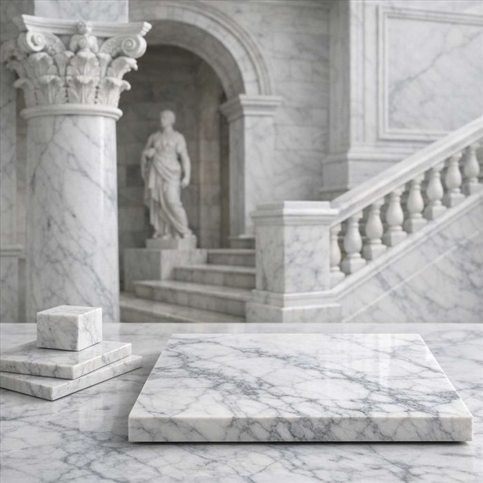 Que signifie marbre de Carrare en architecture ? Guide complet