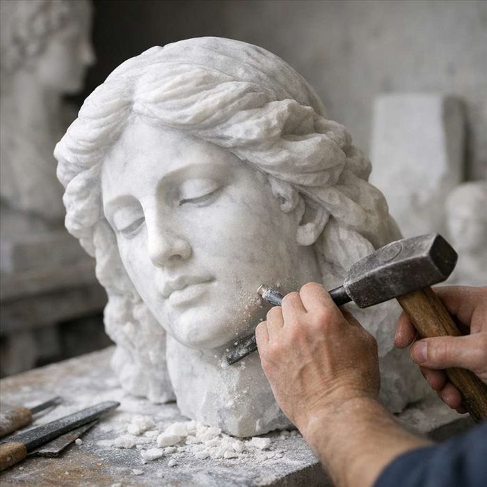 Pourquoi le marbre est-il utilisé en sculpture ? Beauté et technique