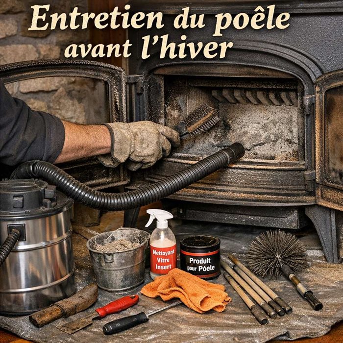 Entretien du poêle avant l’hiver : les bons réflexes