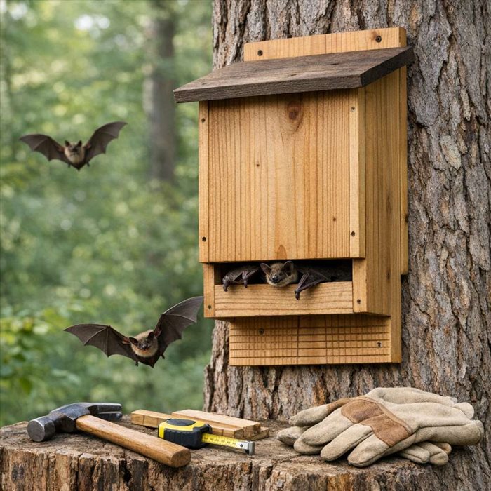 Fabriquer un abri pour chauves-souris facilement | Guide