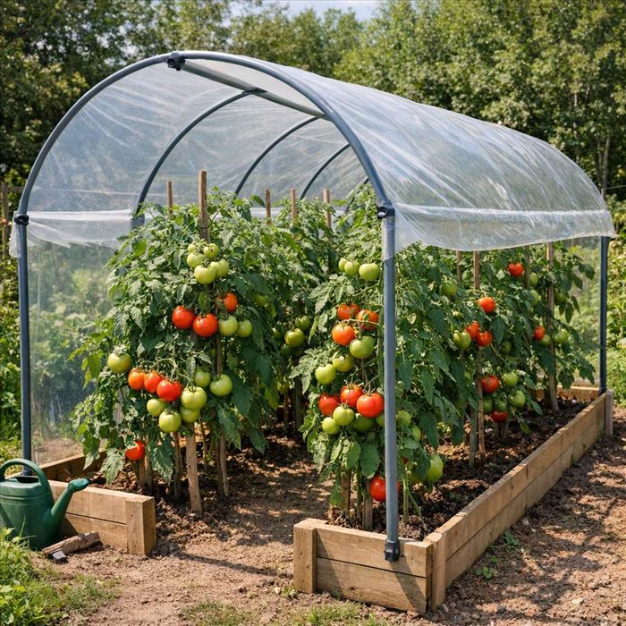 Fabriquer un abri protecteur pour tomates : guide pratique