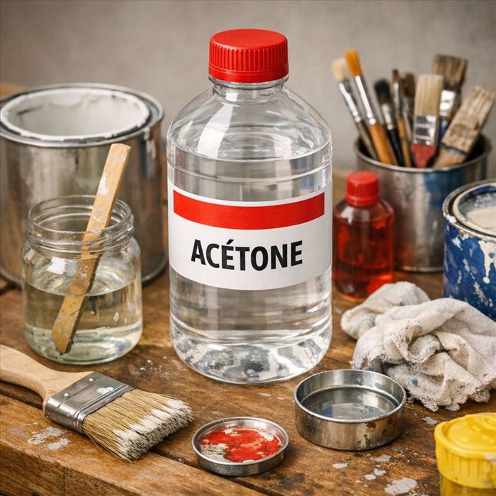 Comment utiliser l’acétone pour la peinture ? Guide pratique