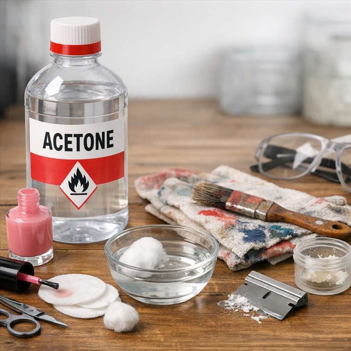 Acétone : à quoi sert-elle ? Usages, conseils et précautions