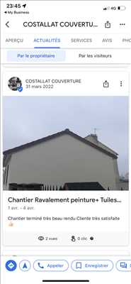 Exemple couvreur n°229 zone Seine Saint Denis par Sonny