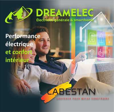 Exemple électricien n°321 zone Isère par DREAMELEC - SCOP CABESTAN