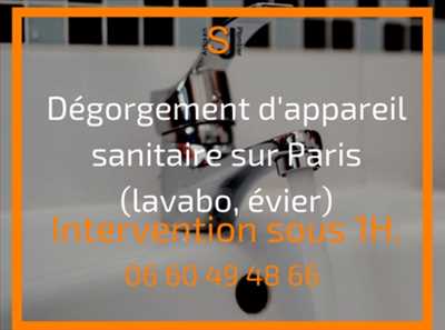 Exemple plombier n°333 zone Paris par Stive